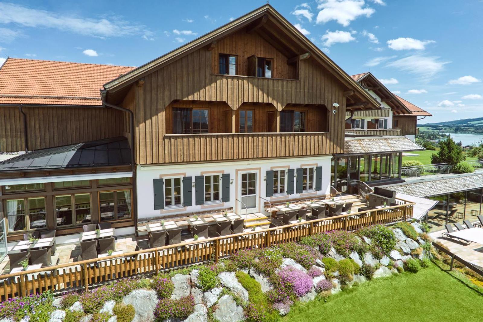 Hotel Auf Der Gsteig Gmbh Lechbruck Eksteriør billede